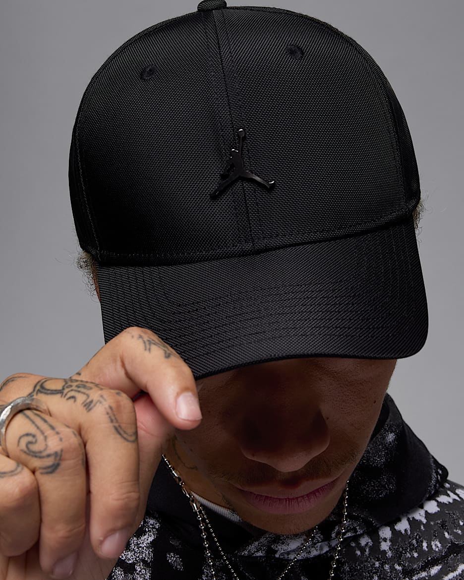 Jordan Rise Structured Metal Jumpman Hat. Nike